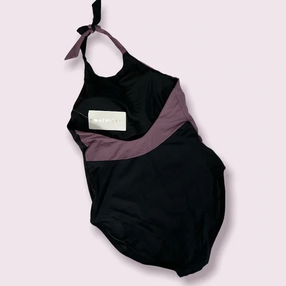 Athleta ASYM Colorblock One Piece Swimsuit - Picture 3 of 4